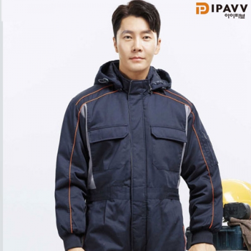 파브 겨울 동계 일체형 정비복 작업복 근무복 WM-S1101