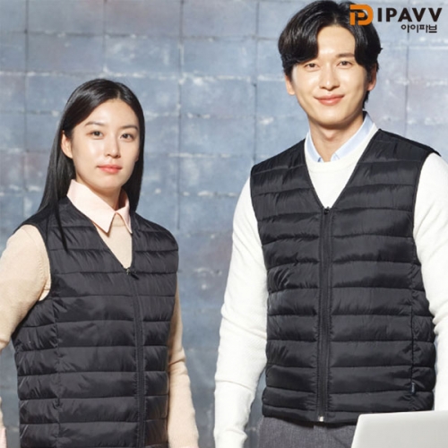 파브 겨울 동계 웰론 경량 패딩 조끼 WM-V5801