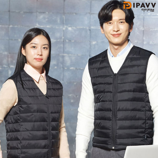 파브 겨울 동계 웰론 경량 패딩 조끼 WM-V5801