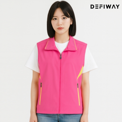 데피(DEFIWAY) 이벤트 카라 경량 단체 조끼 DV-404