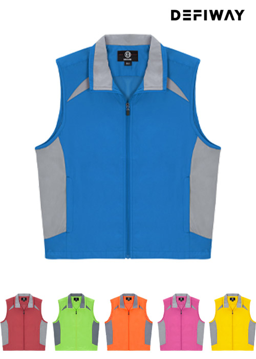 데피(DEFIWAY) 이벤트 카라 조끼 DV-406