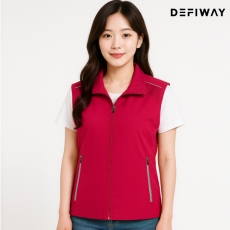 데피(DEFIWAY) 카라 망사 조끼 DV-150