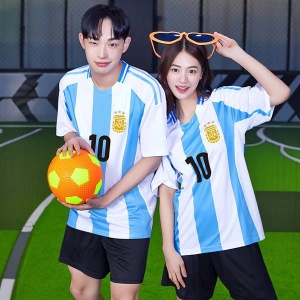 아르헨티나 홈 국가대표 유니폼 축구복 반티 546A[아동~4XL 빅사이즈 가능]