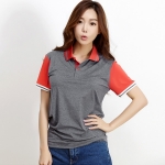 기능성 스판덱스 배색 반팔 카라티 S-98 (단체티 회사티셔츠 긴팔 단체복 제작 가능)