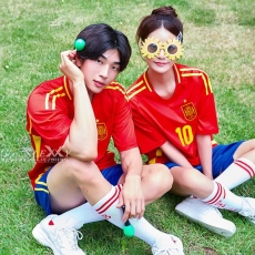 스페인 홈 국가대표 유니폼 축구복 반티 545A