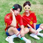 스페인 홈 국가대표 유니폼 축구복 반티 545A