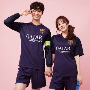 [★세트할인★]바르셀로나반티 어웨이 축구복 유니폼 반티 상하 세트 C1610
