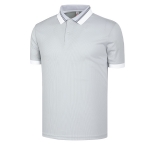 에어로쿨 골지 배색T S-17 무지티 반팔 카라티 단체티셔츠