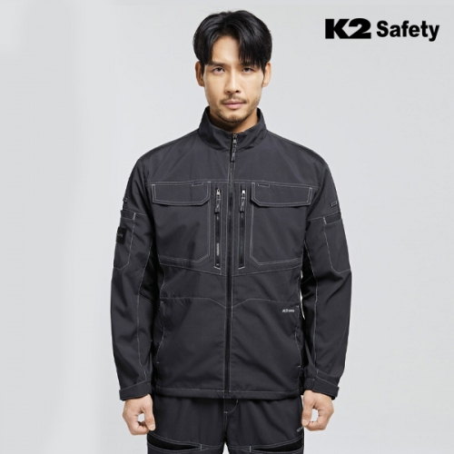 K2 세이프티 작업복 근무복 스트레치 메쉬 단체 자켓 제작 JK-A5102