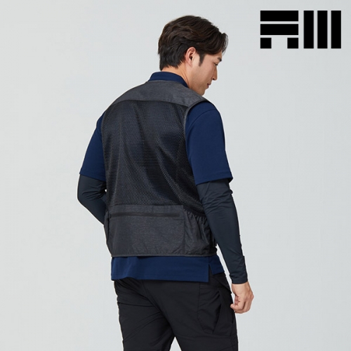 아트윈(ARTWIN) 이중메쉬 포켓 작업조끼 V-515