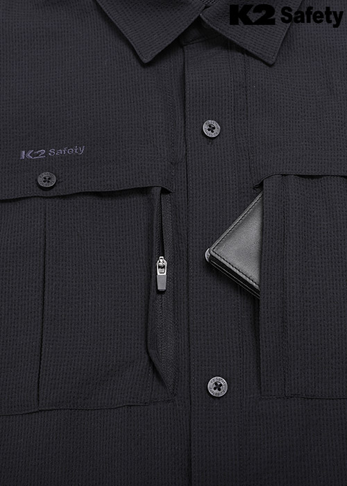 K2 세이프티 근무복 작업복 스트레치 메쉬 셔츠 SH-5401
