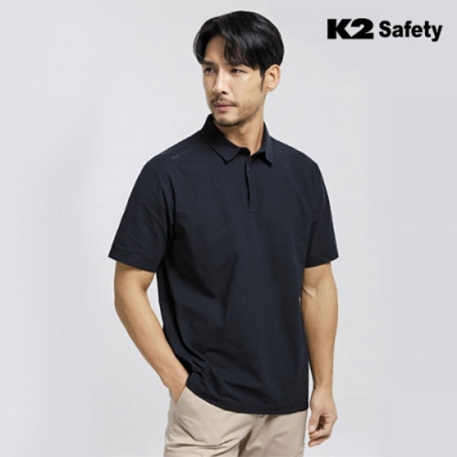 K2 세이프티 근무복 작업복 스판 소로나 반팔 카라티셔츠 TS-5201 - 5202