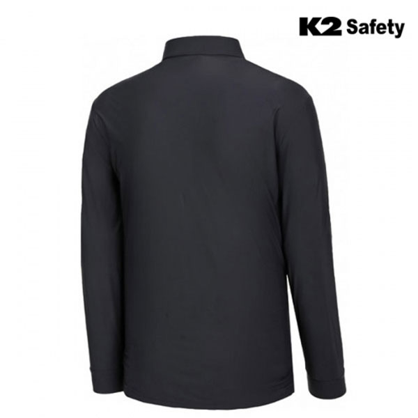 K2 세이프티 근무복 작업복 스판 나일론 긴팔 카라티셔츠 TS-5204