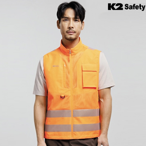 K2 세이프티 작업복 근무복 메쉬 반사 베스트 조끼2