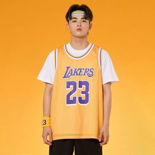 옐로우 레이커스 나시 반티(상의기준)