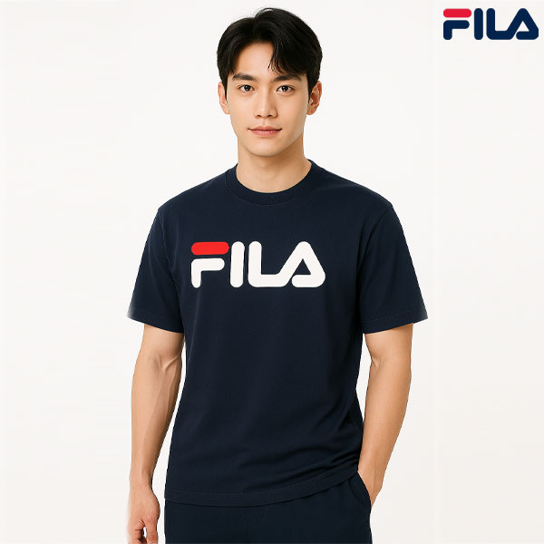 휠라(FILA) 리니어 반팔 티셔츠 TK2-TSE1015U,TK2-TSF1004U