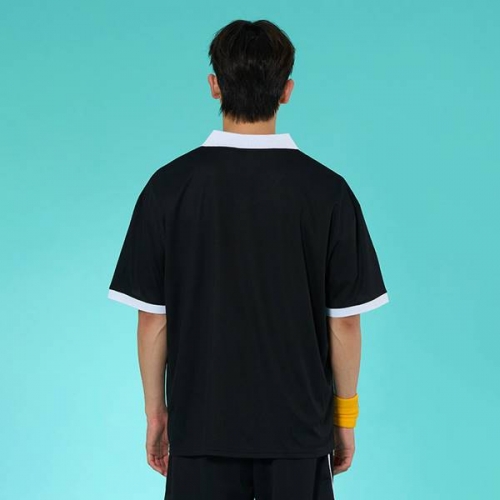 카라 풋볼져지 블랙 세트(상의기준)