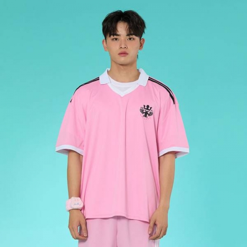 카라 풋볼져지 핑크 세트(상의기준)