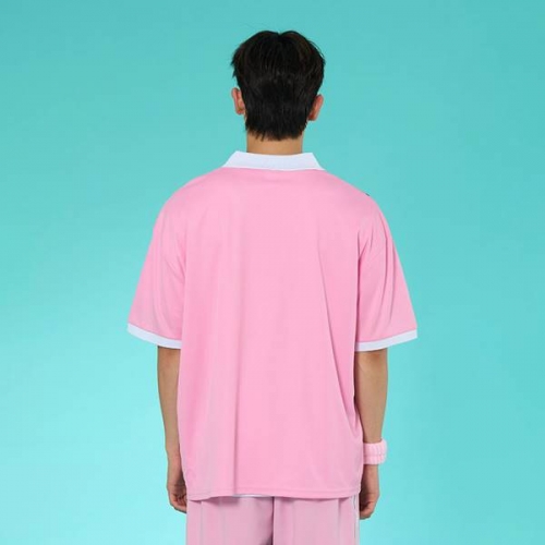카라 풋볼져지 핑크 세트(상의기준)