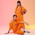 오렌지 점프슈트 긴팔 세트(세트기준)