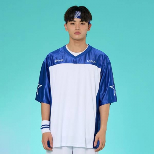 럭비반티 스포티 럭비 메쉬 블루 반티 세트(상의기준)