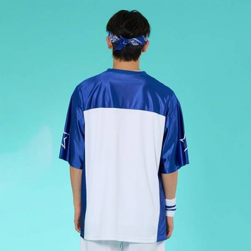 럭비반티 스포티 럭비 메쉬 블루 반티 세트(상의기준)