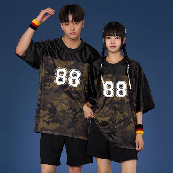 럭비반티 스포티 럭비 메쉬 카모 반티 세트(상의기준)