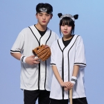 야구반티 화이트 베이직 베이스볼 세트(셔츠기준)