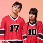 레드 코리아 하키 반티 세트(상의기준)