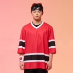 레드 코리아 하키 반티 세트(상의기준)