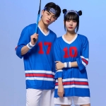 블루 코리아 하키 반티 세트(상의기준)