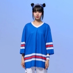 블루 코리아 하키 반티 세트(상의기준)