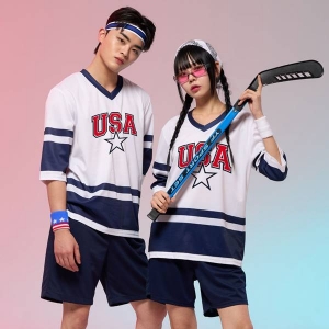 화이트 벤쿠버 하키스타 하키반티 세트(상의기준)