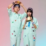 민트 점프슈트 긴팔 세트(세트기준)