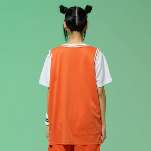 오렌지 봉봉 농구 나시 세트(상의기준)