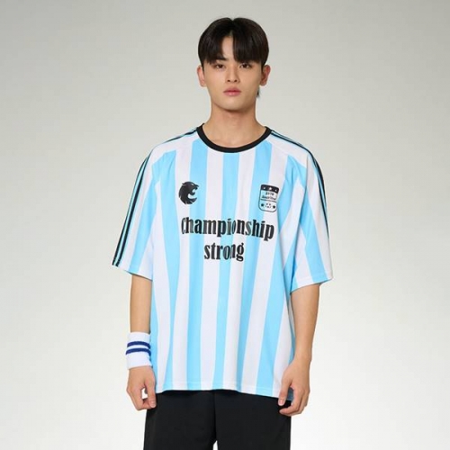 반티-풋볼반티 축구반티 스카이블루 스트라이프 유니폼 반티(상의기준)