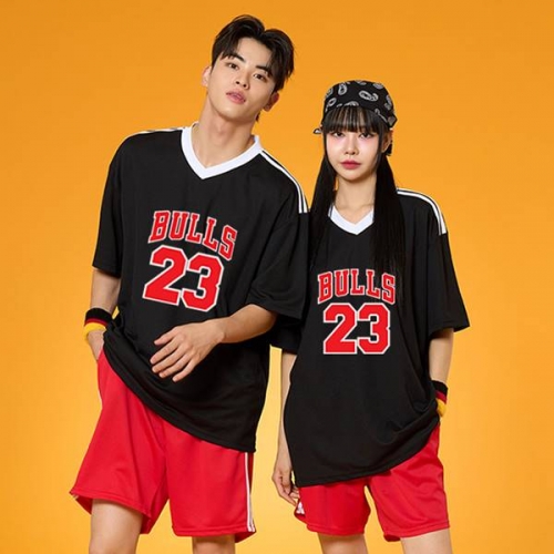 스포츠 트랙 브이넥져지 블랙 반티 세트(상의기준)