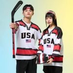 화이트 아이스하키 반티 세트(상의기준)