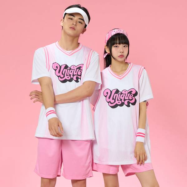 핑크 비비드 나시 세트(상의기준)