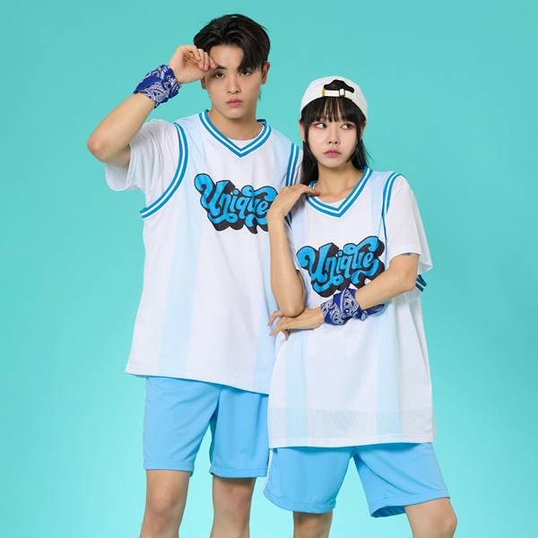 스카이블루 비비드 나시 세트(상의기준)