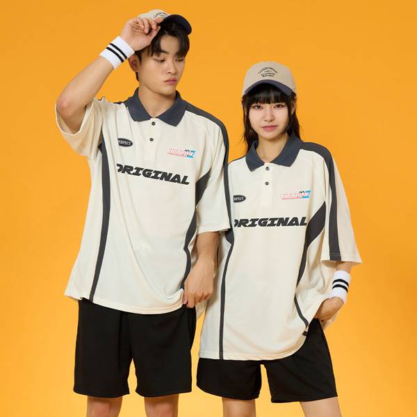 카라 배색 커브 져지 세트(상의기준)