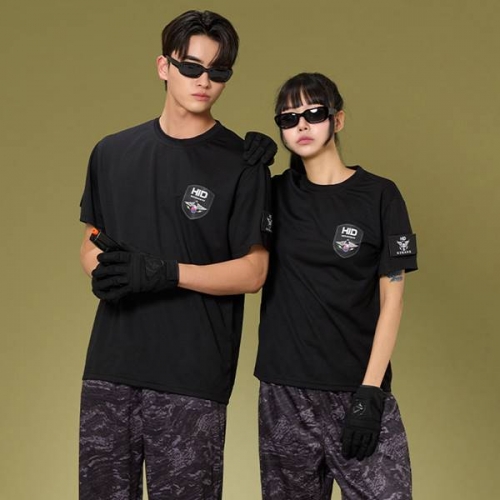 강철부대 HID 반팔 블랙 반티(상의기준)
