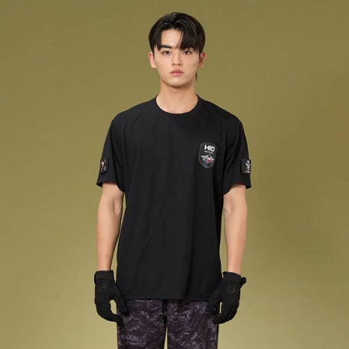 강철부대 HID 반팔 블랙 반티(상의기준)