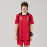 레드 아이큐 배구복반티 세트 ★무릎아대 검정/네이비 랜덤발송★