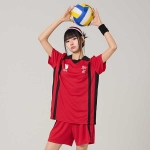 레드 아이큐 배구복반티 세트 ★무릎아대 검정/네이비 랜덤발송★