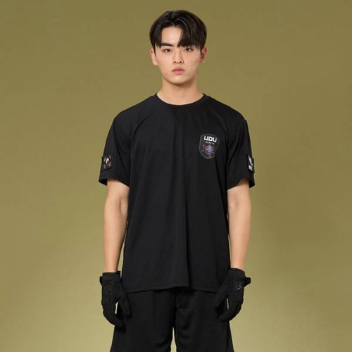 강철부대 UDU 반팔 블랙 반티(상의기준)