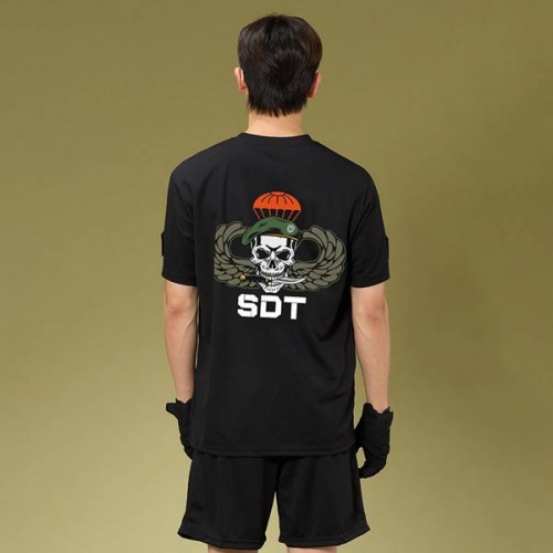 강철부대 SDT 반팔 블랙 반티(상의기준)