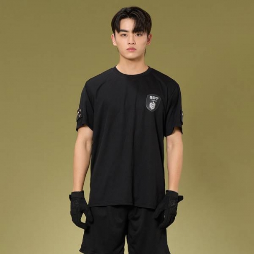 강철부대 SDT 반팔 블랙 반티(상의기준)