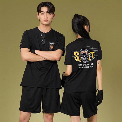 강철부대 STAR 블랙 반팔 반티(상의기준)