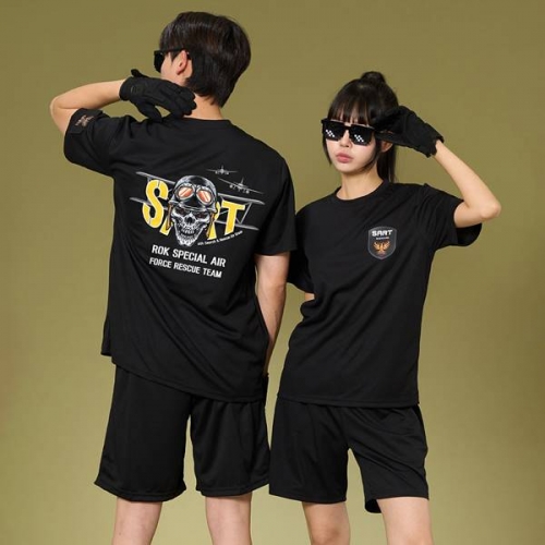 강철부대 STAR 블랙 반팔 반티(상의기준)